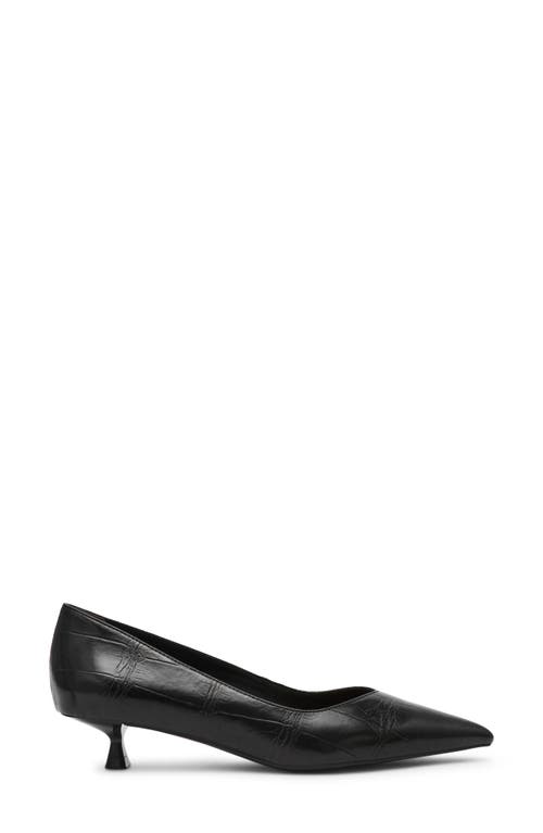Anne Klein Janette Kitten Heel Pump In Animal Print