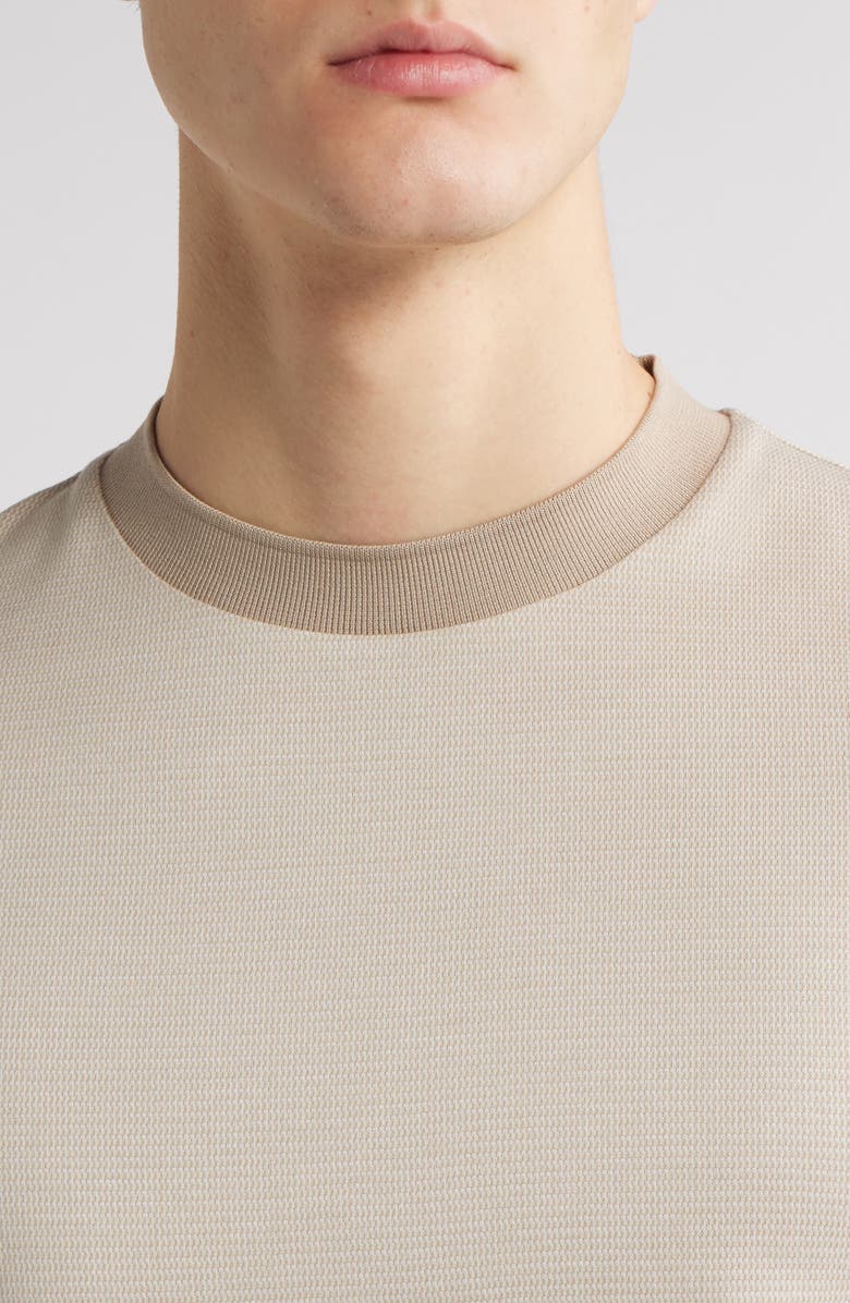 BOSS Thompson Cotton T-Shirt, Alternate, color, Light Beige