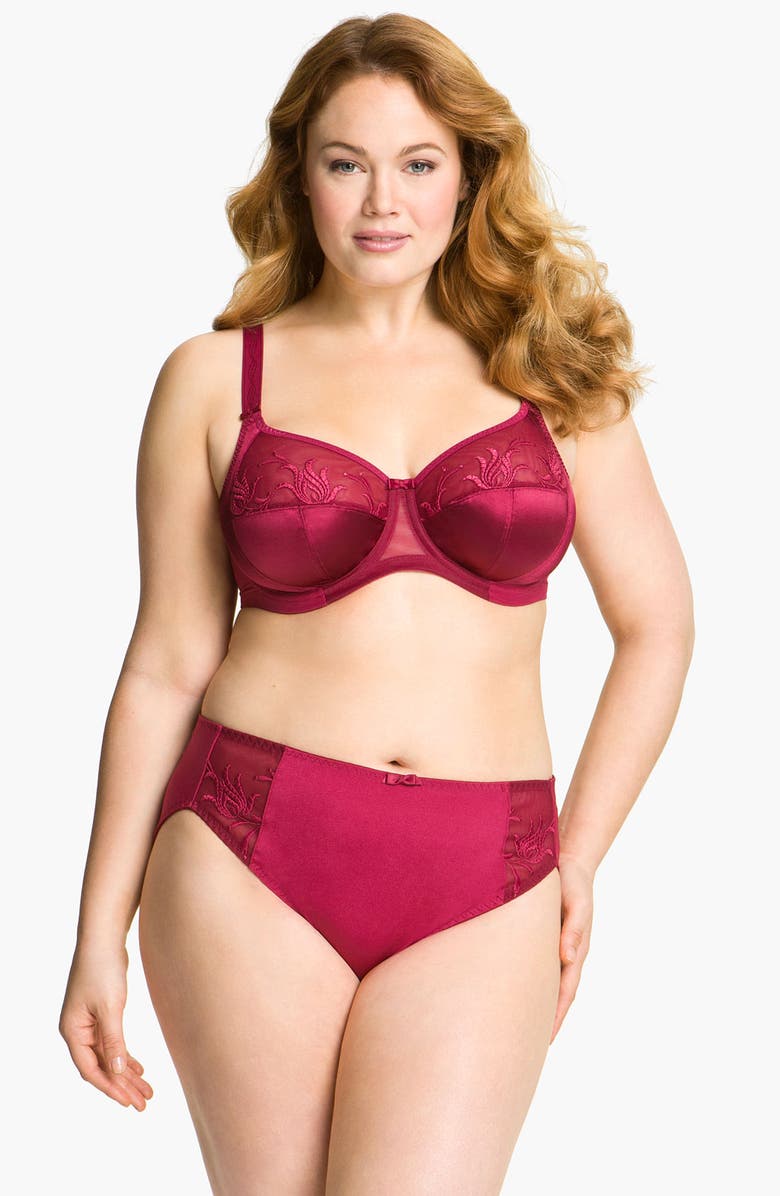 Elomi 'Caitlyn' Underwire Bra, Alternate, color, Rouge