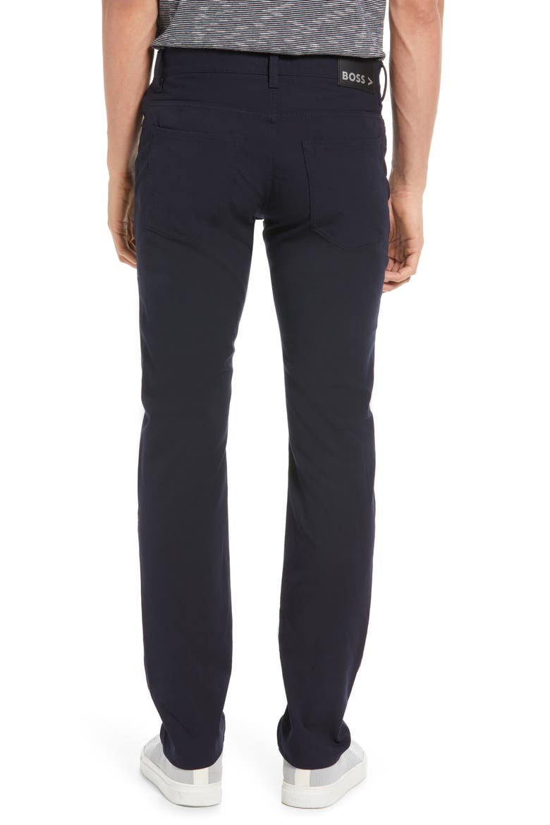 Delaware Slim Fit Five Pocket Pants, Alternate, color, DK BU