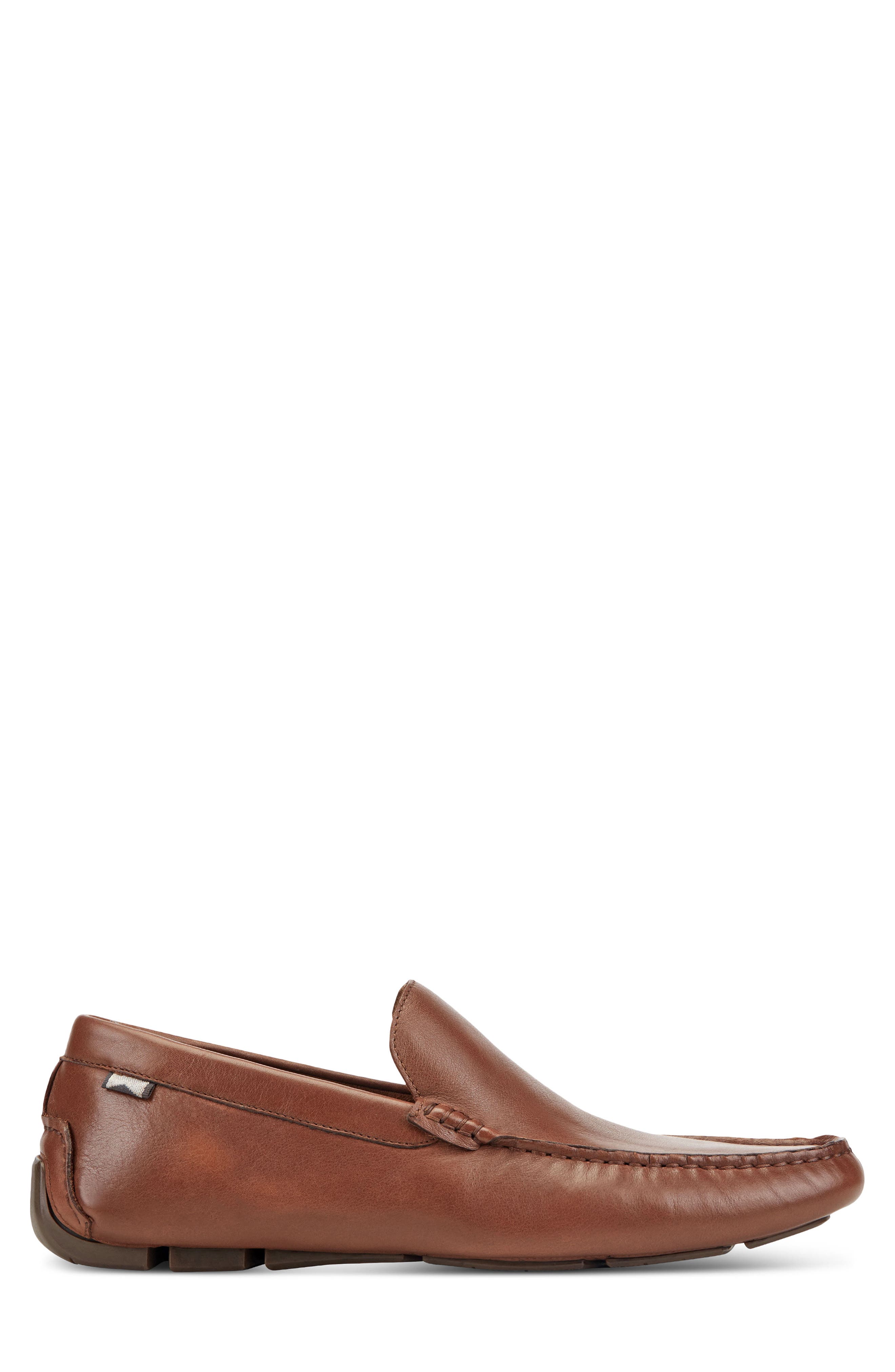 Kenneth Cole New York Theo Moc Toe Driving Loafer, Alternate, color, Cognac/ Charcoal/ Silver