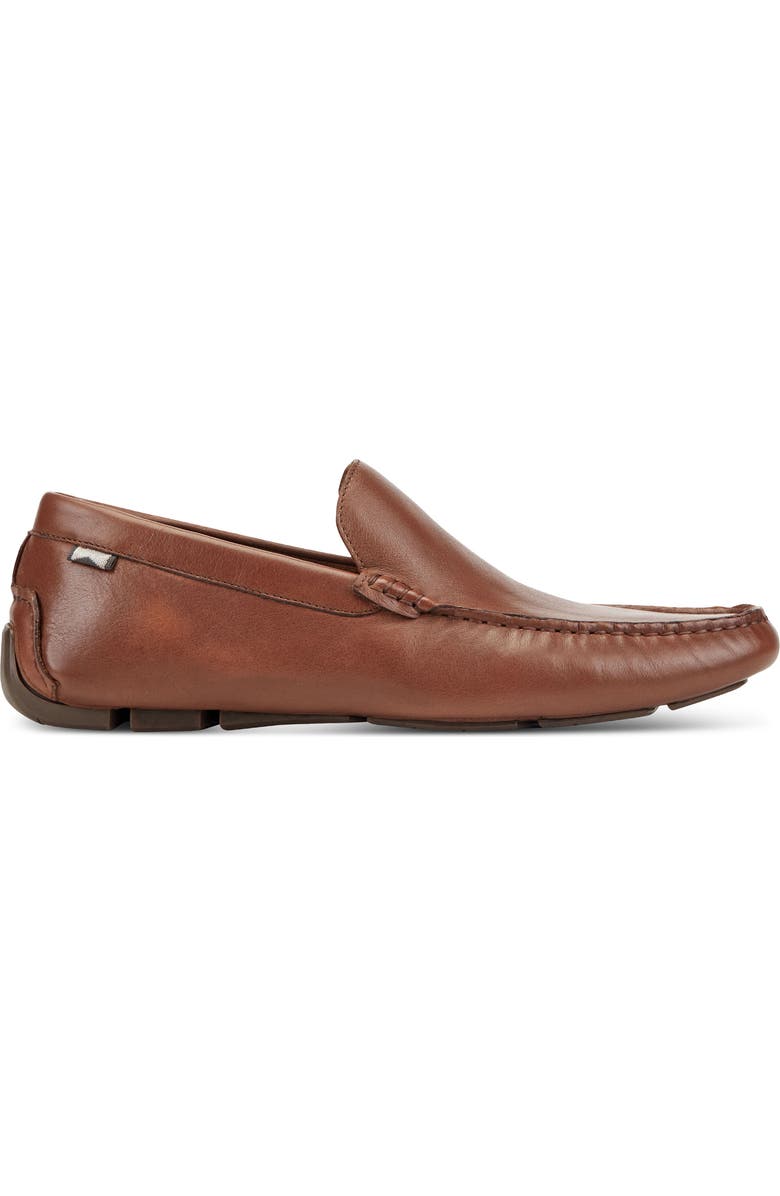 Kenneth Cole New York Theo Moc Toe Driving Loafer, Alternate, color, Cognac/ Charcoal/ Silver