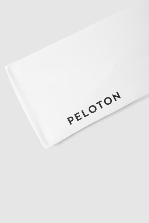 Peloton Wordmark Headband In Bright White