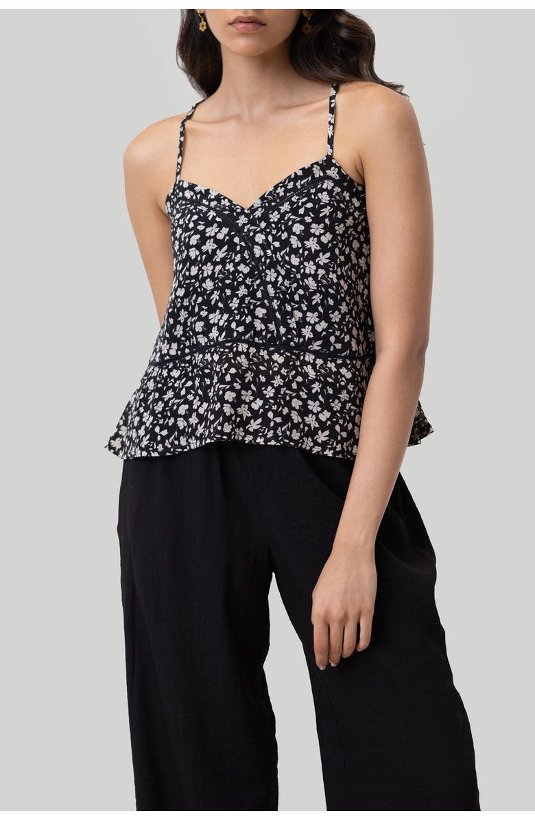 Reistor V-neck Camisole with Lace, Main, color, 