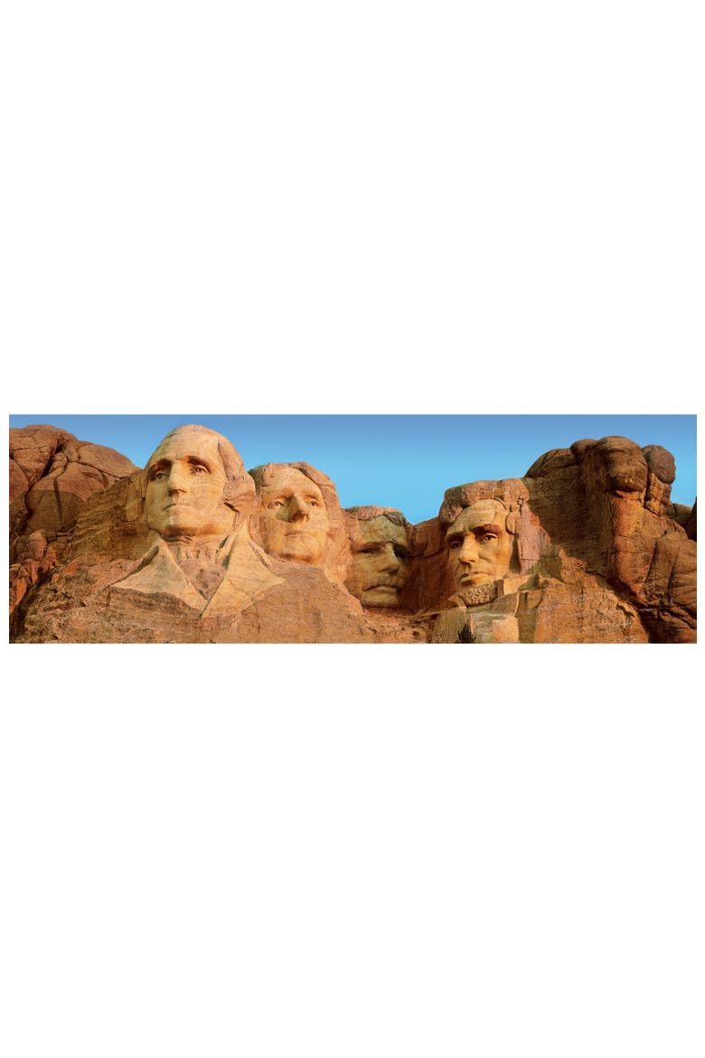 Mount Rushmore 1000pc Panoramic Puzzle, Alternate, color, Multicolor