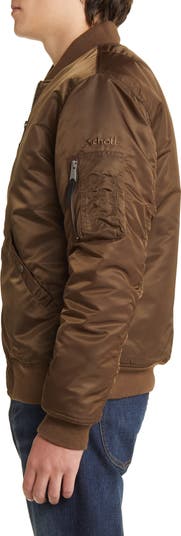 Schott NYC Water Resistant MA-1 Flight Jacket | Nordstrom
