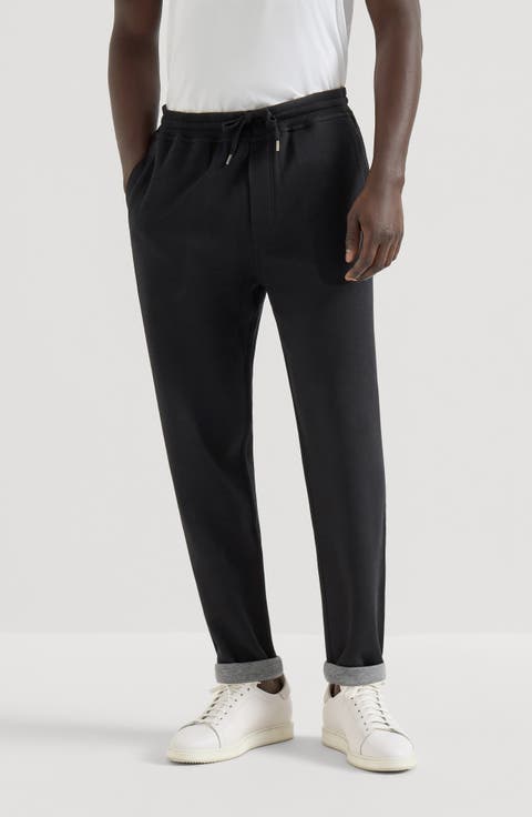 Double cloth trousers