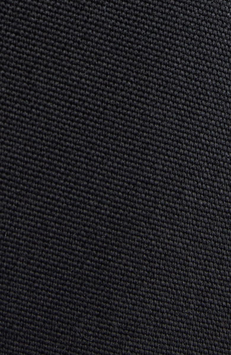 Balenciaga Lingerie Lace Wool Barathea Miniskirt, Alternate, color, Black