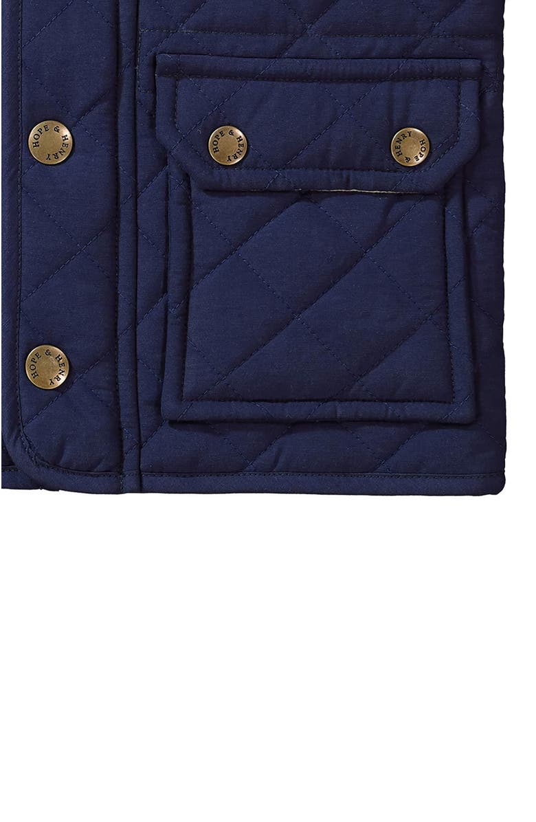 Hope & Henry Boys' Quilted Field Vest, Kids, Alternate, color, 