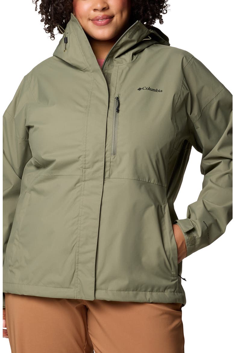 Hikebound II Waterproof Jacket, Main, color, STONE GREEN