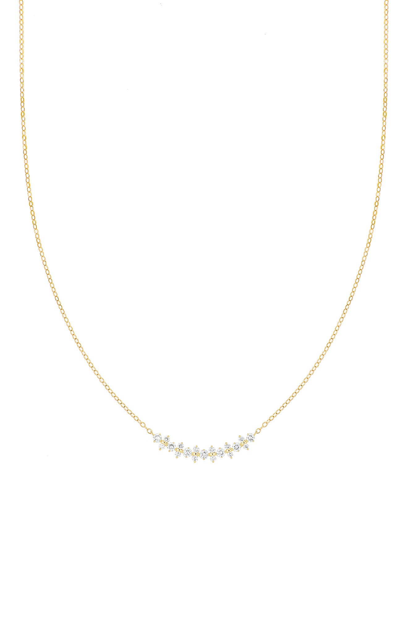 Bony Levy Rita 18K Yellow Gold Diamond Bar Necklace