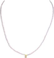 MADISON BEVERLY HILLS Faceted Gemstone Lavender Amethyst Chocker
