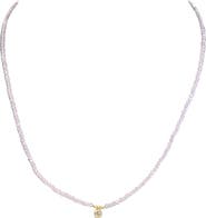MADISON BEVERLY HILLS Faceted Gemstone Lavender Amethyst Chocker