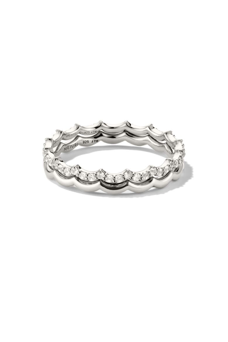 Slim Charlotte Stacker Set, Main, color, Sterling Silver