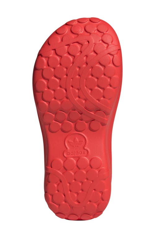 Adidas Originals Adifom Stan Smith Platform Mule In Red/solar Red/solar Red