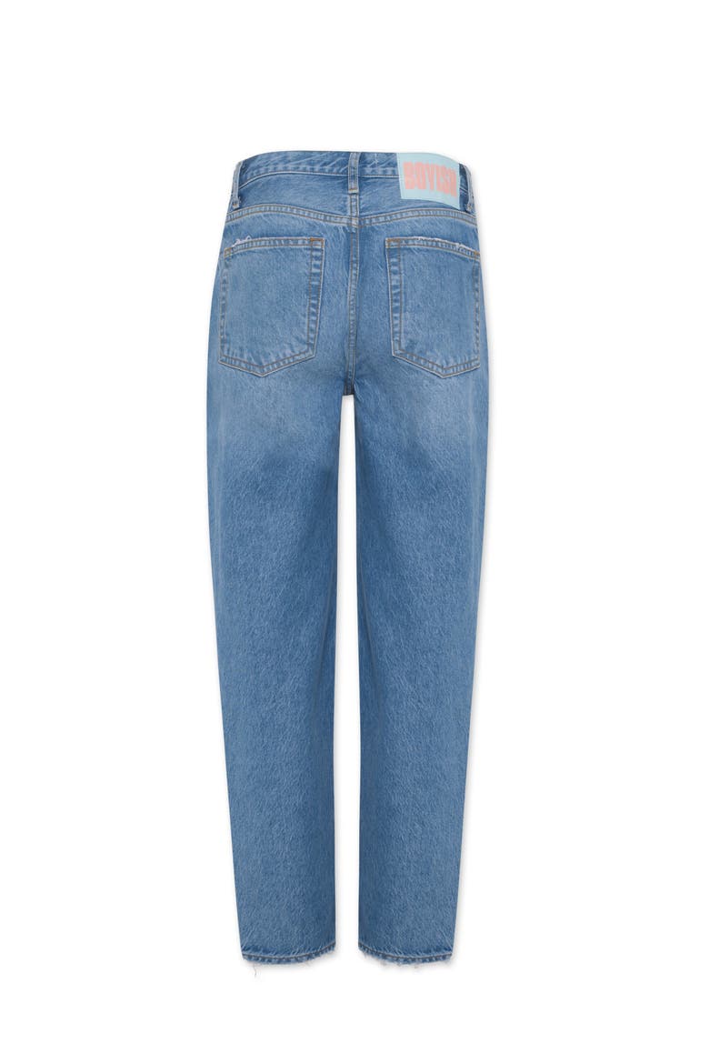 The Toby Classic Tapered Vintage Boyfriend Jeans, Alternate, color, Silverado