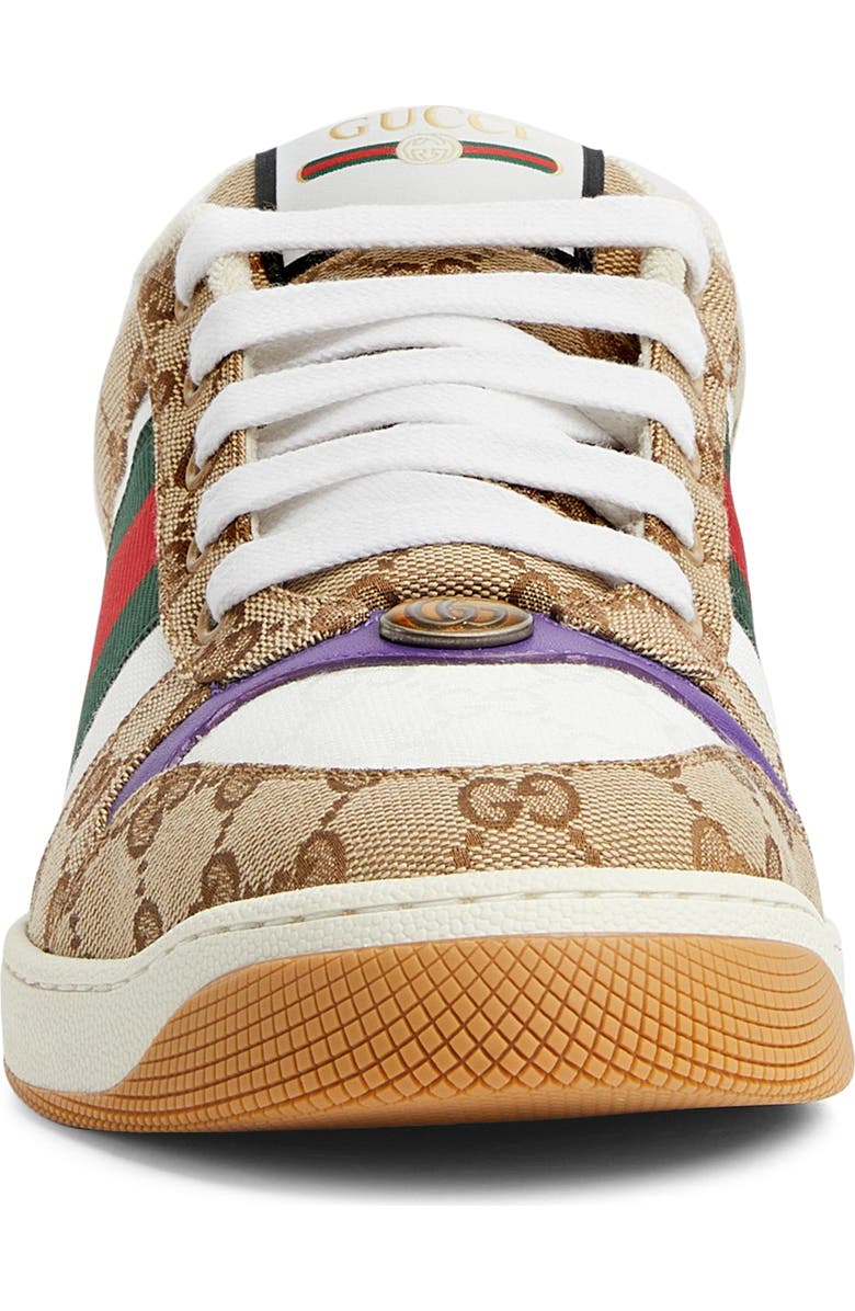 Gucci Screener Sneaker, Alternate, color, Beige