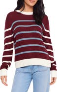 Karen Kane Striped Crewneck Sweater