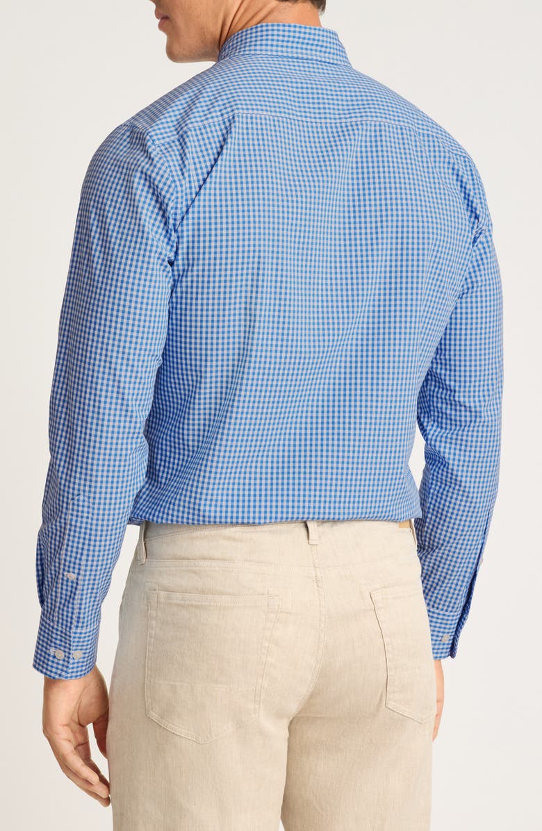 Bonobos Everyday Slim Fit Gingham Shirt, Alternate, color, Multi Blue Gingham