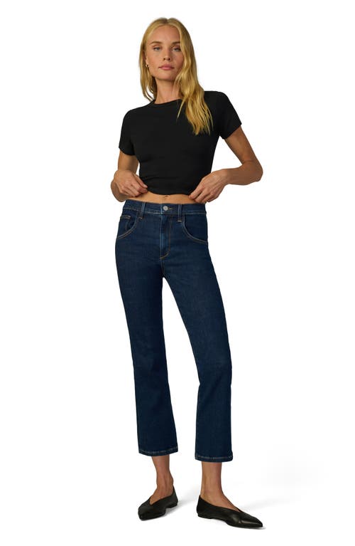 Joe's Jeans The Callie Cropped Boot Cut Jeans In Apropos In Blue