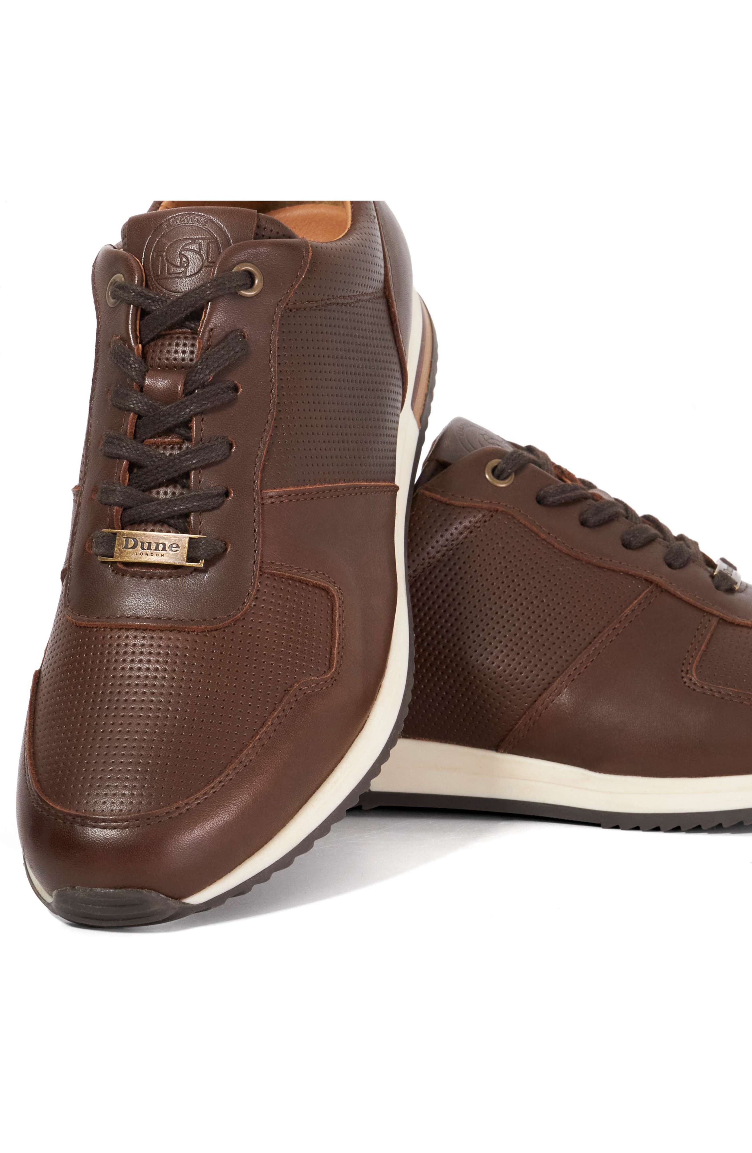 Trilogy Sneaker, Alternate, color, BROWN