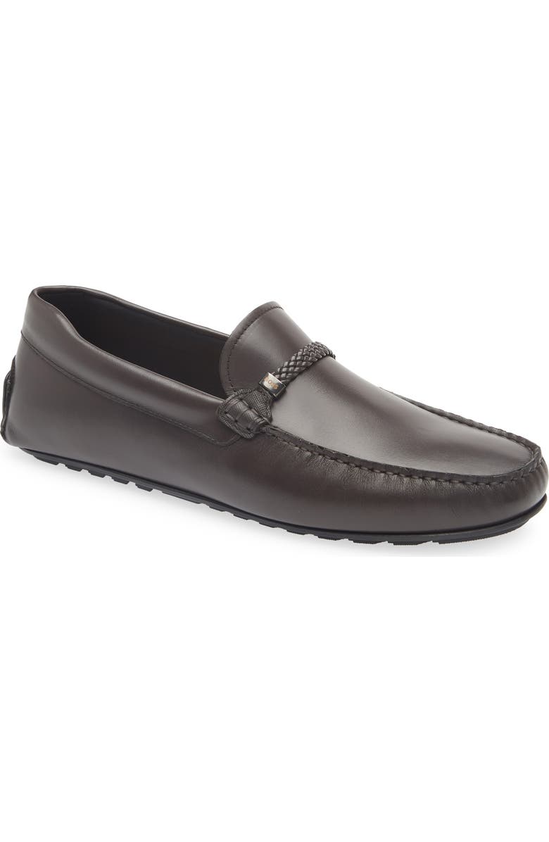 BOSS Noel Loafer, Main, color, Dark Brown