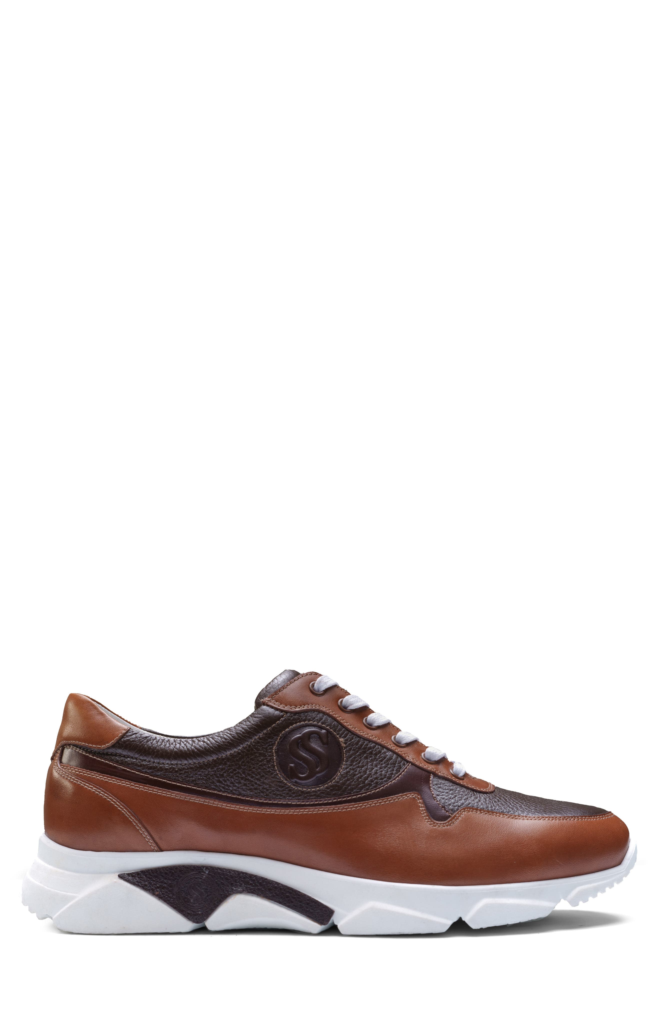 SEPOL Attraente Leather Sneaker, Alternate, color, 