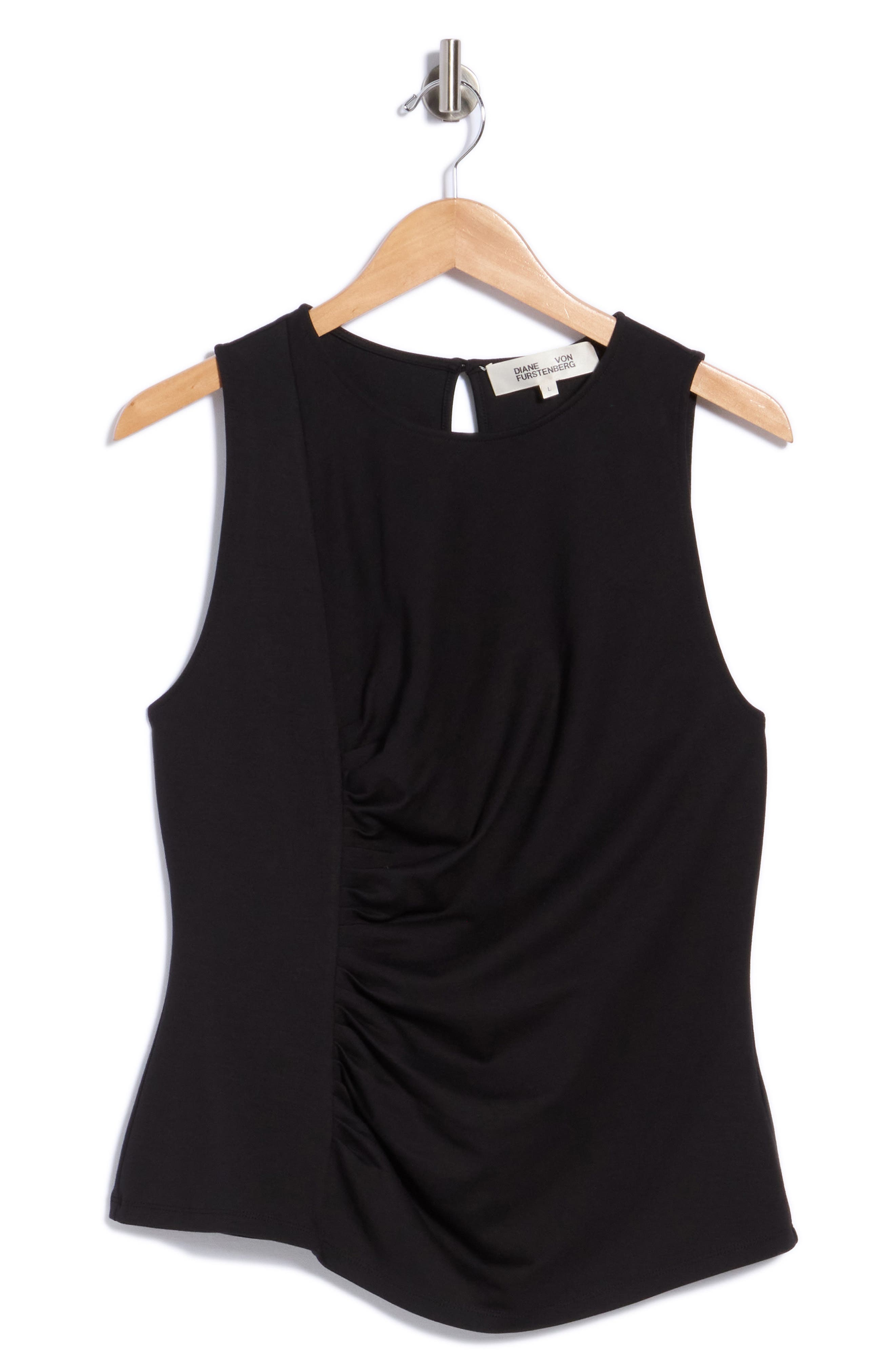 Poseidon Sleeveless Ruched Top