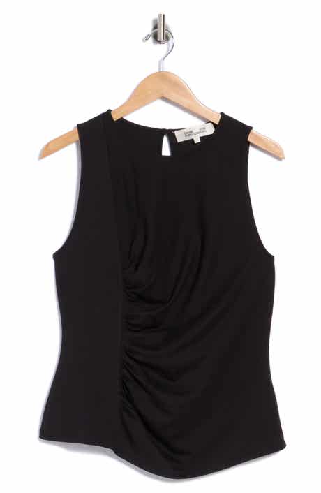 Poseidon Sleeveless Ruched Top