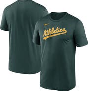 Nike Men's Nike Green Athletics Legend Fuse Wordmark T-Shirt