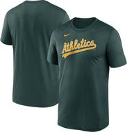Nike Men's Nike Green Athletics Legend Fuse Wordmark T-Shirt