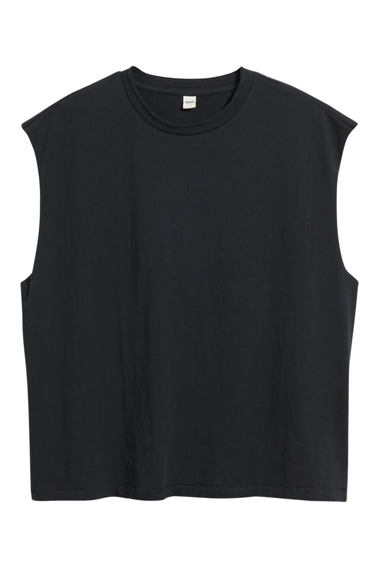 Sleeveless T-Shirt, Alternate, color, VINTAGE BLACK
