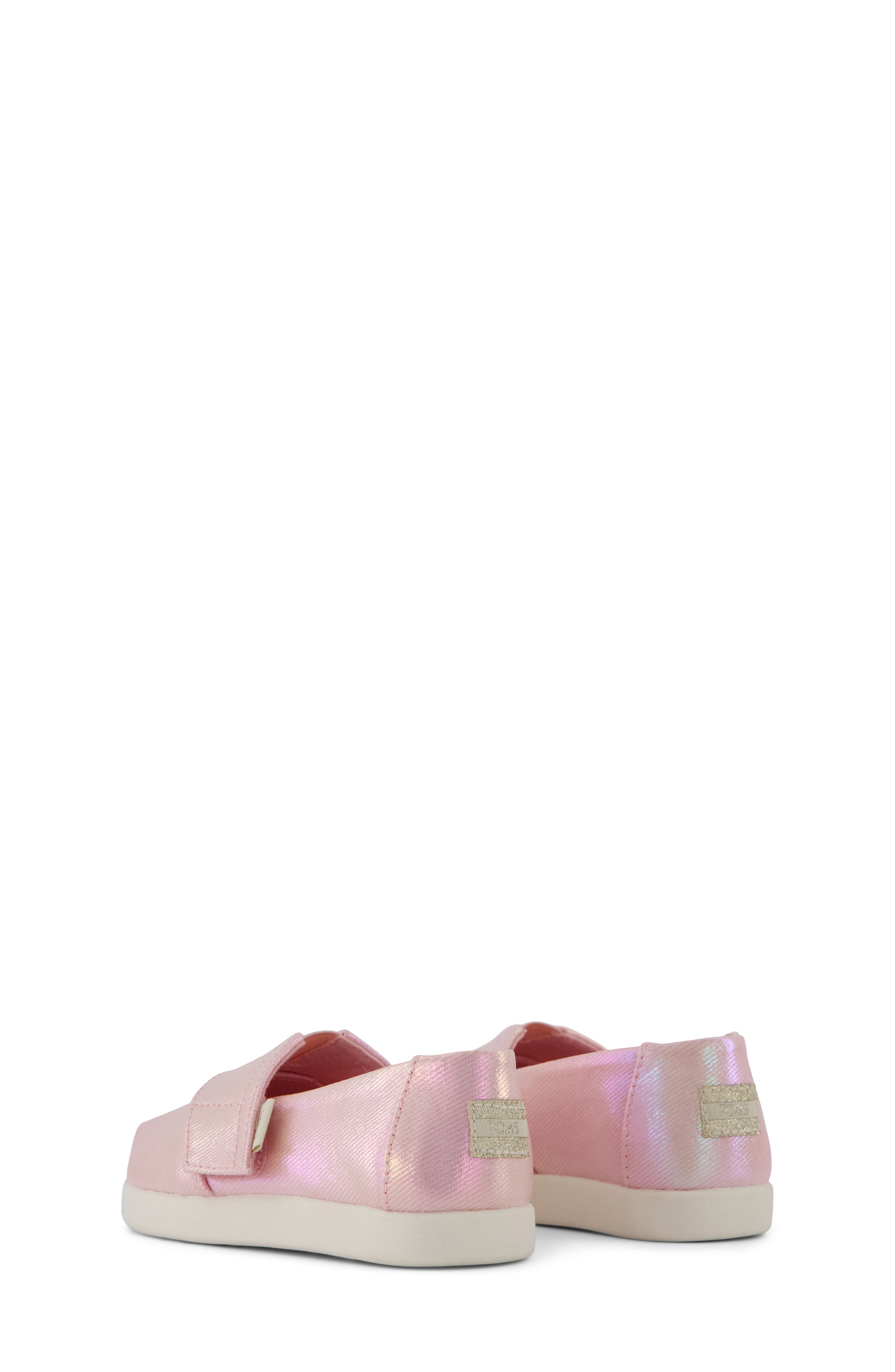 TOMS Kids' Alpargata Sneaker, Alternate, color, Pink