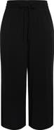 City Chic Nova Wide Leg Drawstring Ankle Pants
