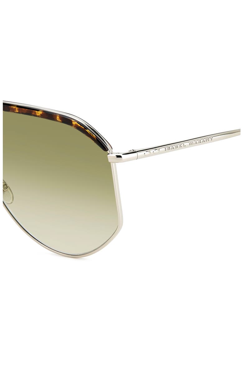 64mm Oversize Aviator Sunglasses, Alternate, color, 08JD-9K