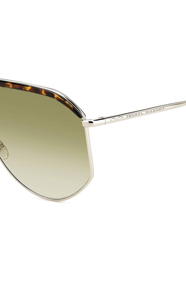 Isabel Marant 64mm Oversize Aviator Sunglasses, Alternate, color, 