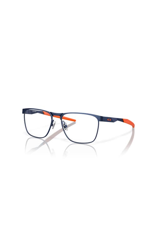 Oakley 49mm Rectangle Optical Glasses In Blue
