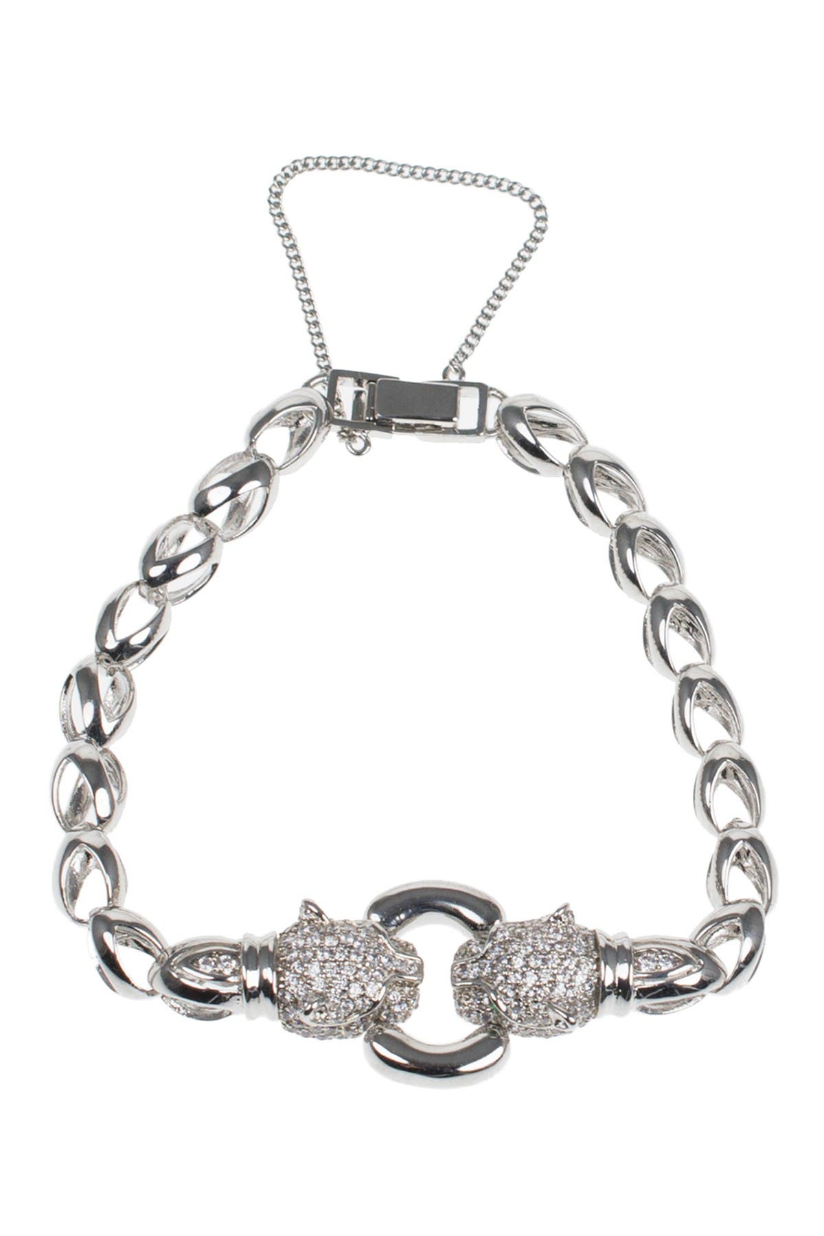 CZ by Kenneth Jay Lane Accented CZ Panther Bracelet (Women) | Nordstromrack