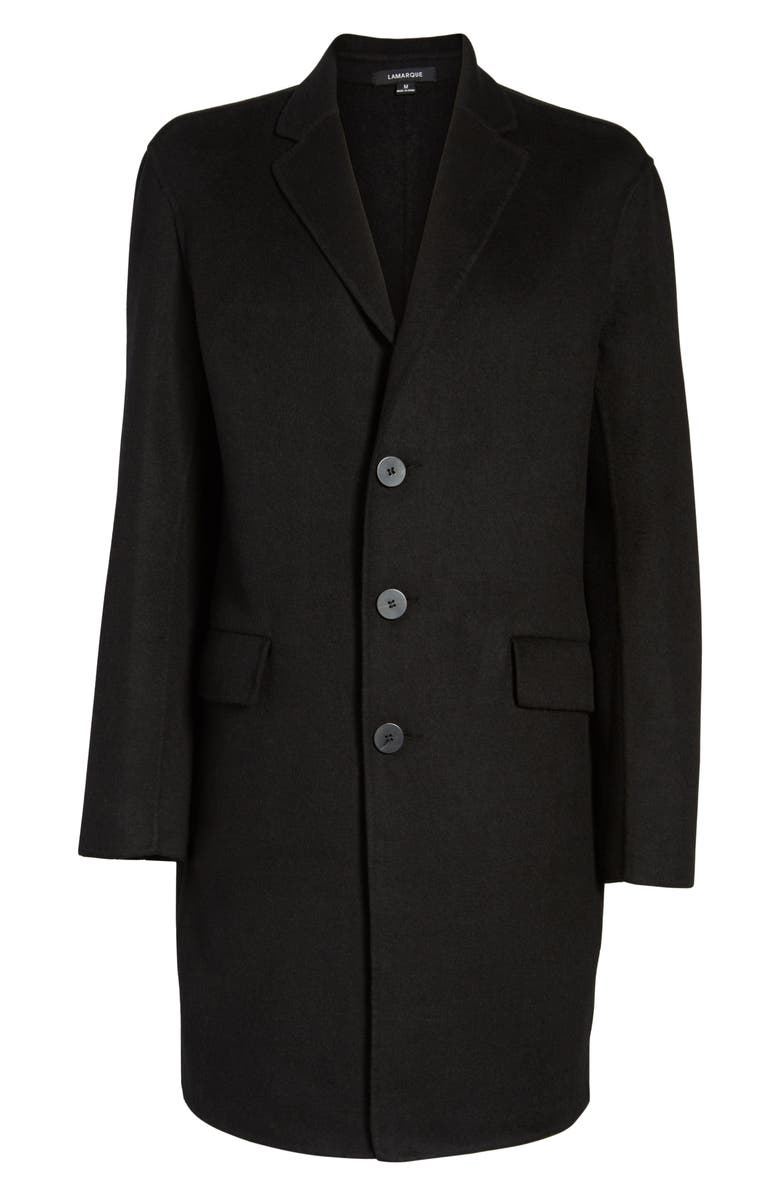 LAMARQUE Wool Blend Topcoat, Alternate, color,