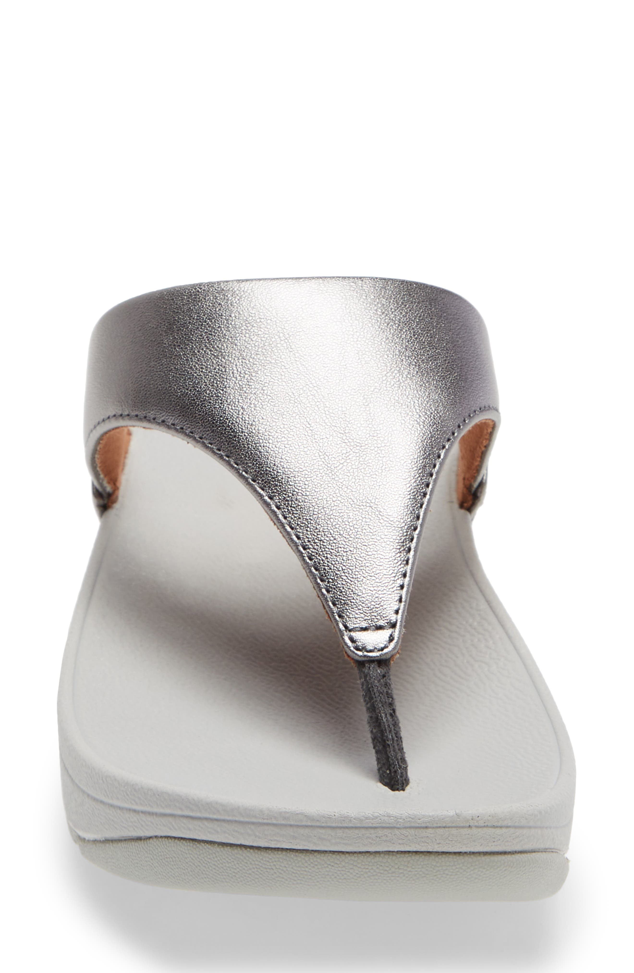 Lulu Flip Flop, Alternate, color, PEWTER
