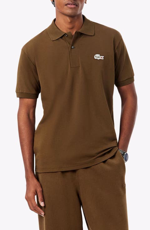 Animated Crocodile Pique Polo