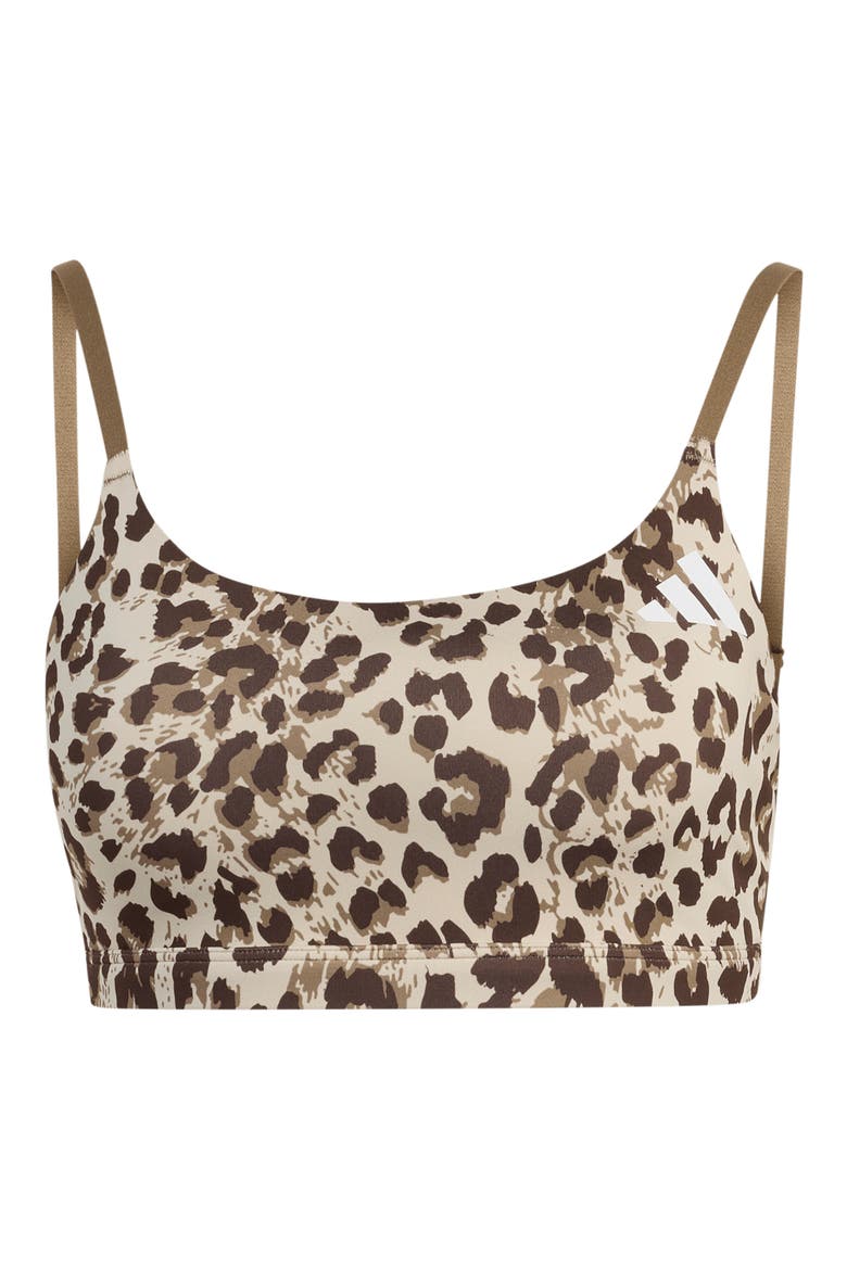 Low Impact Sports Bra, Alternate, color, LINEN/ KHAKI SIX/ BROWN