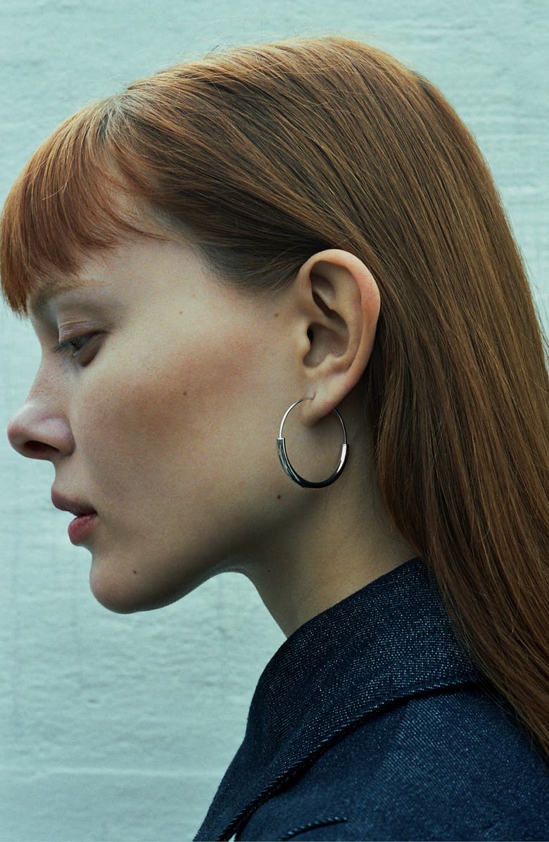 Maria Black Classic Serendipity Hoop Earring, Alternate, color,