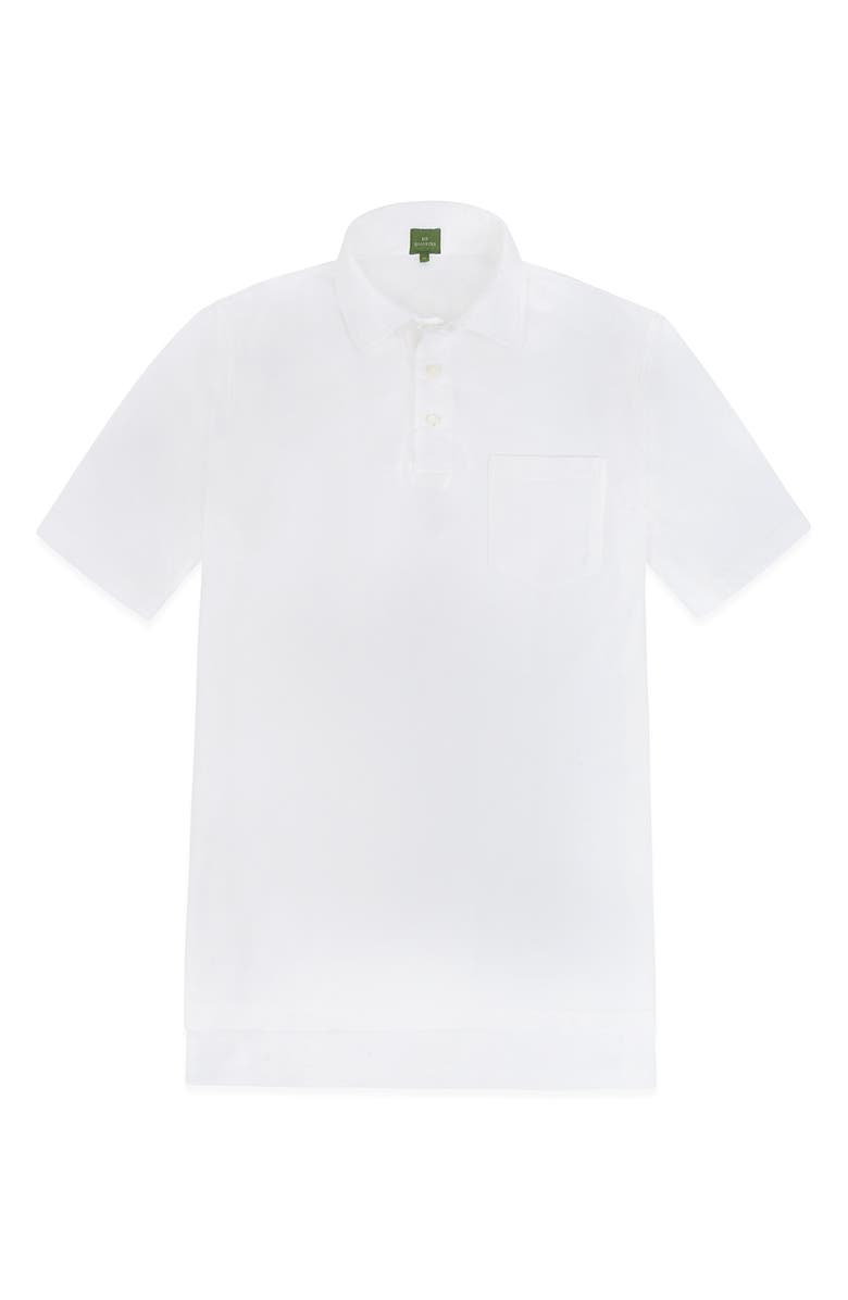 Sid Mashburn Pima Cotton Piqué Polo, Alternate, color, White Pique