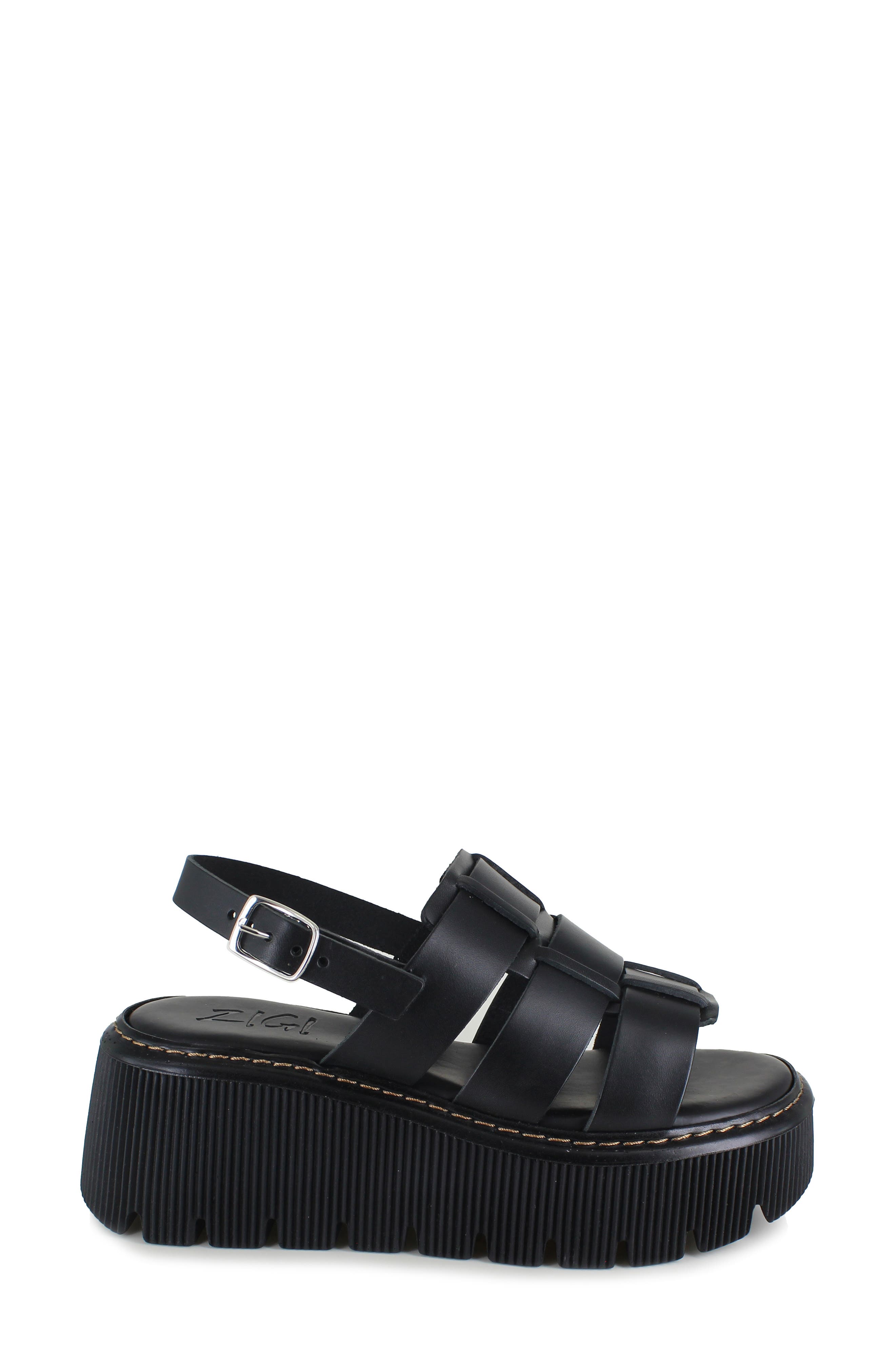 ZIGI Kethrina Slingback Strappy Platform Sandal, Alternate, color, 