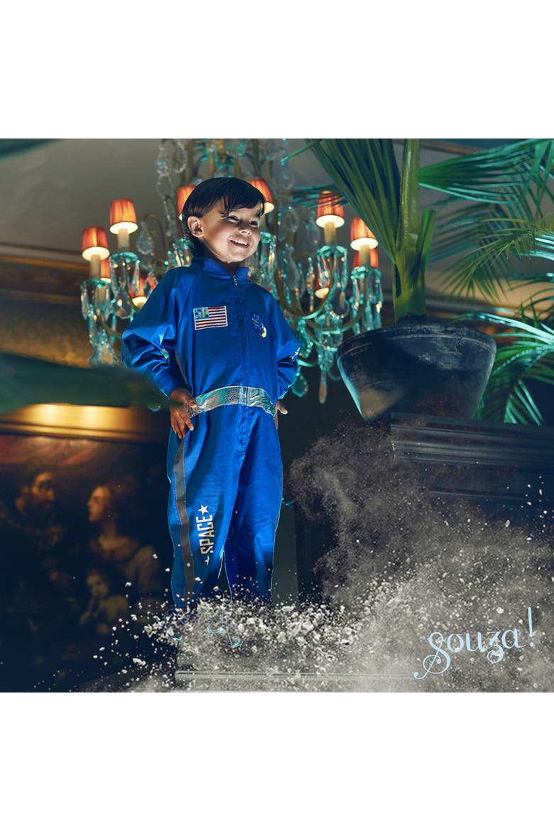 Andre Astronaut Costume, Alternate, color, Blue
