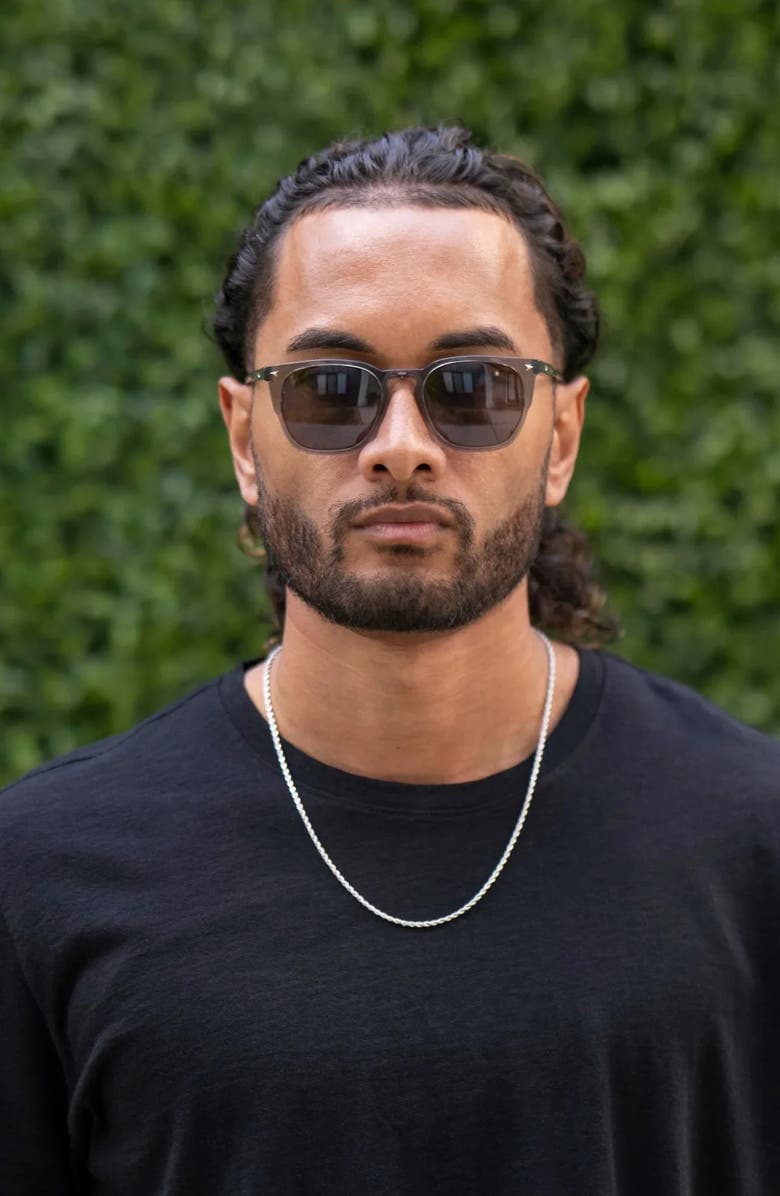 Vincero Men's Rope Chain Necklace, Alternate, color, Silver