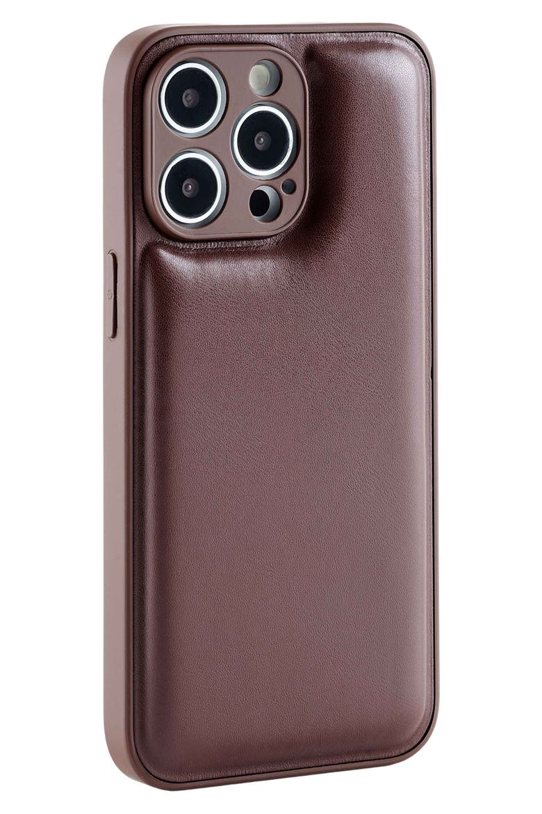 Cushion iPhone 15 Pro Max Phone Case, Alternate, color, BROWN