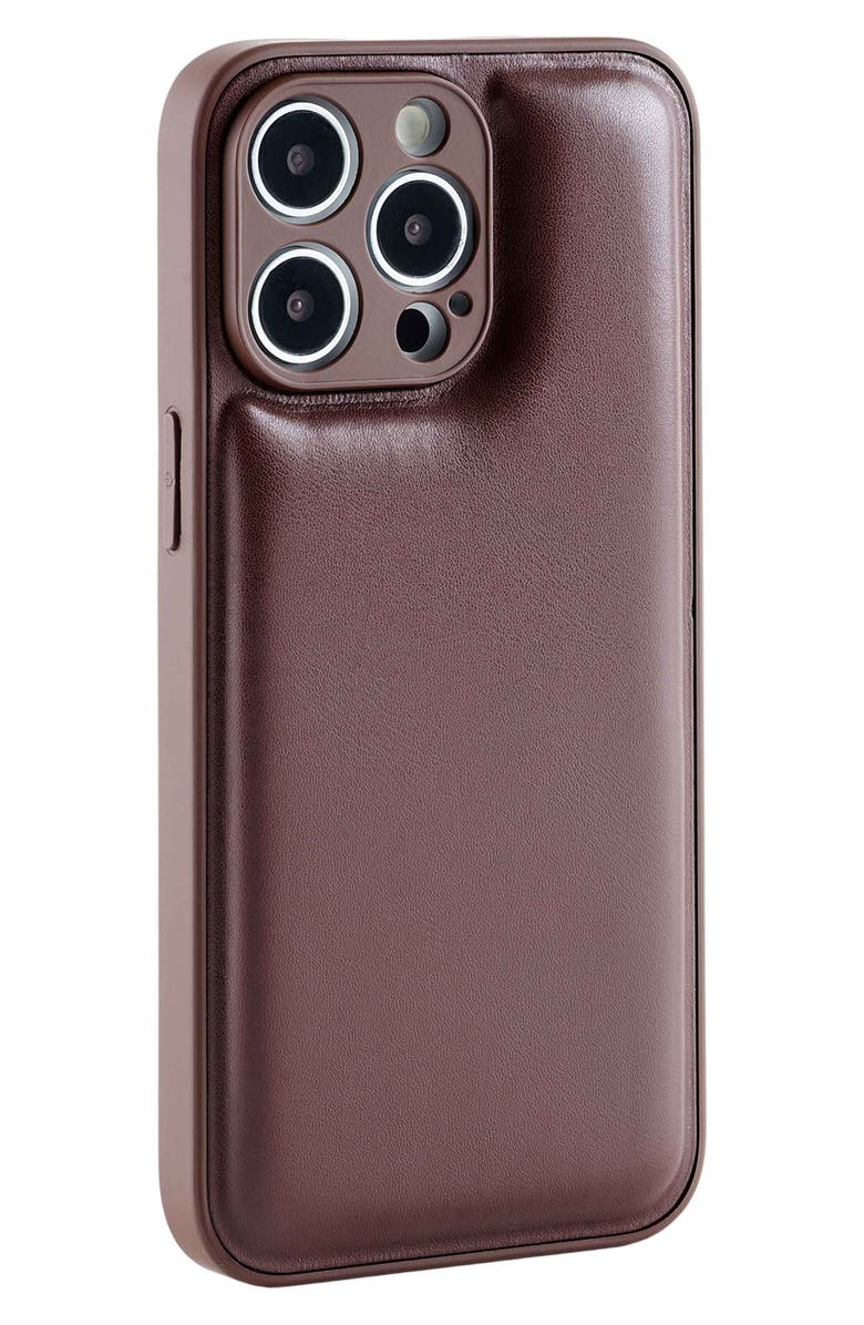 Auramma Cushion iPhone 15 Pro Max Phone Case, Alternate, color, Brown