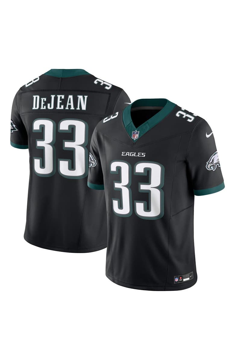 Nike Men's Nike Cooper DeJean Black Philadelphia Eagles Alternate Vapor F.U.S.E. Limited Jersey, Main, color, Black